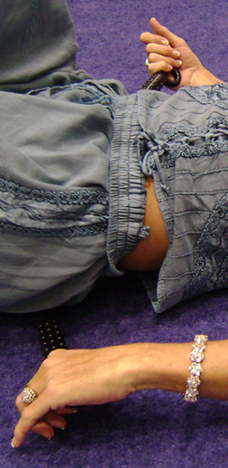 hands on the acu-masseur
